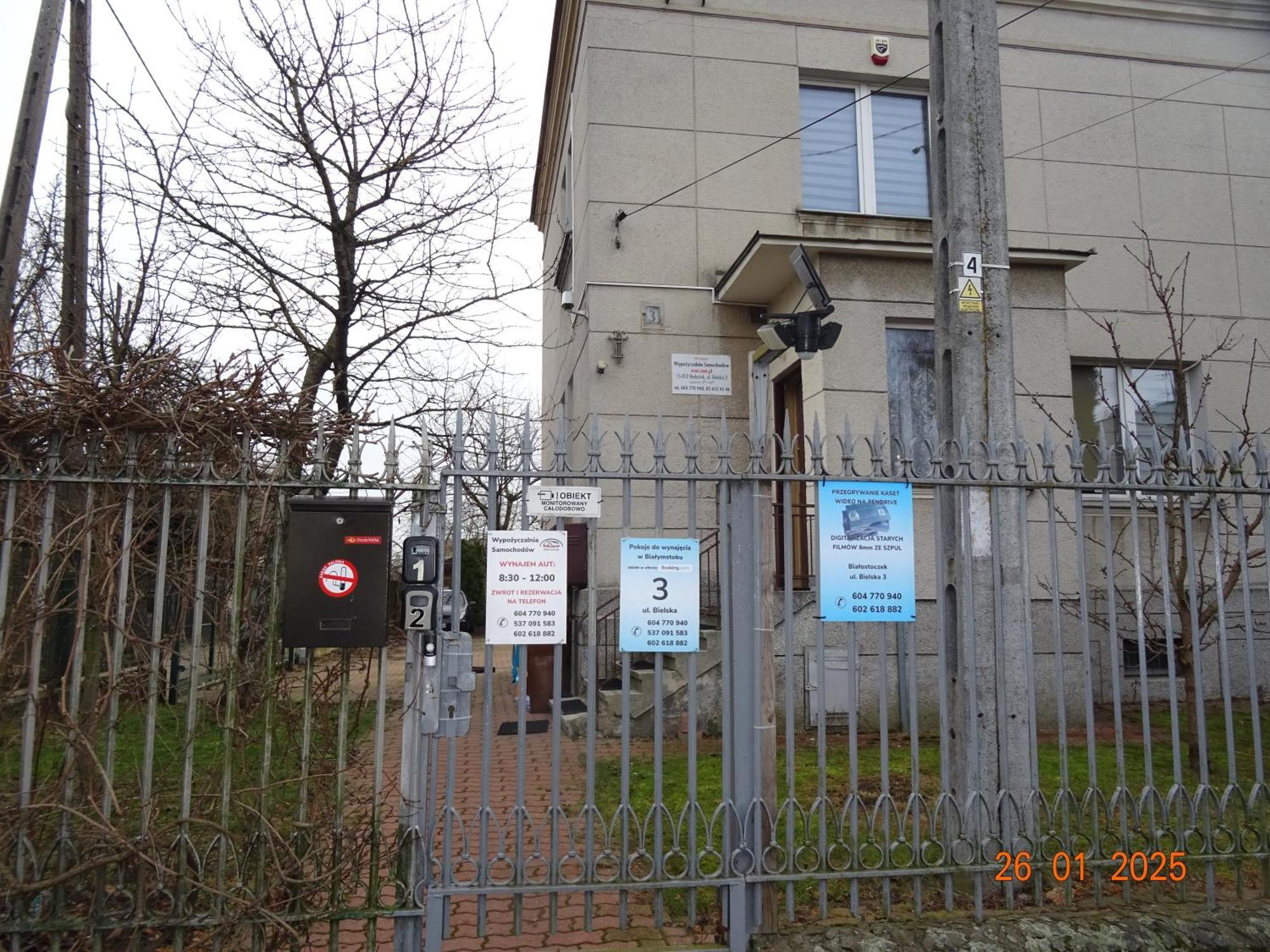 Pokoje Do Wynajecia W Centrum Bialegostoku Bialystok Exterior photo